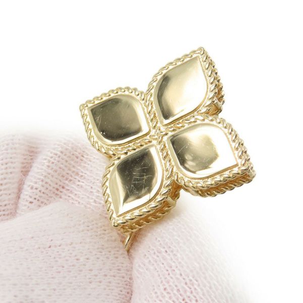 ロベルトコイン ピアス プリンセス フラワー ダイヤモンド/ルビー K18YG/K18WG ADR777EA0852_Y Roberto Coin