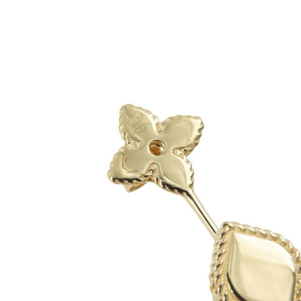 ロベルトコイン ピアス プリンセス フラワー ダイヤモンド/ルビー K18YG/K18WG ADR777EA0852_Y Roberto Coin