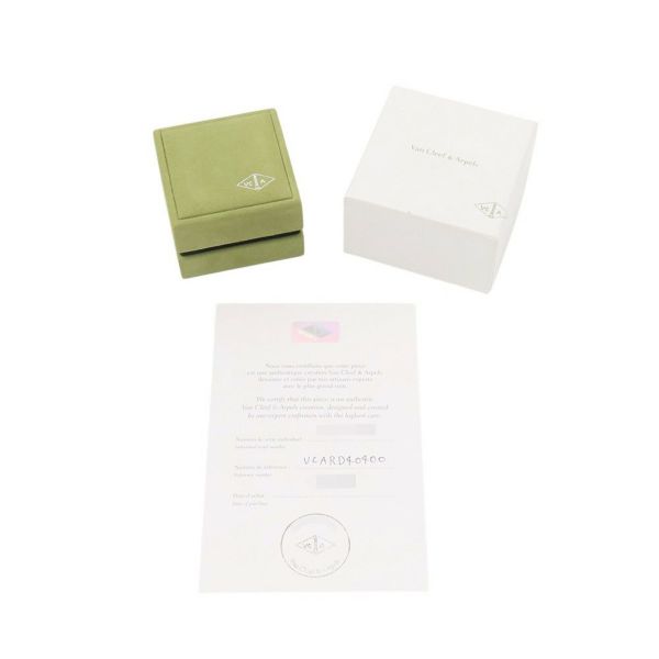 ヴァンクリーフ&アーペル ピアス ヴィンテージ アルハンブラ イヤリング カーネリアン K18YGイエローゴールド VCARD40400