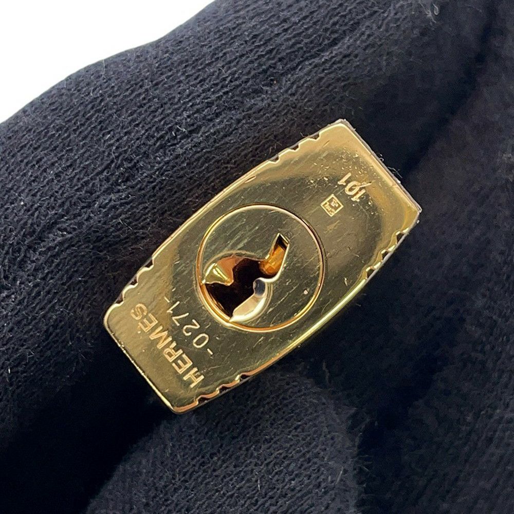 エルメス ハンドバッグ ピコタンロックMM ブルーロワイヤル/ゴールド金具 トリヨンモーリス Z刻印