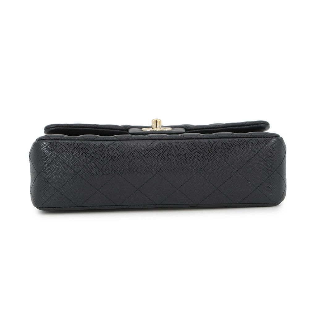 シャネル チェーンショルダーバッグ マトラッセ23 ココマーク ダブルチェーン キャビアスキン A01113 CHANEL