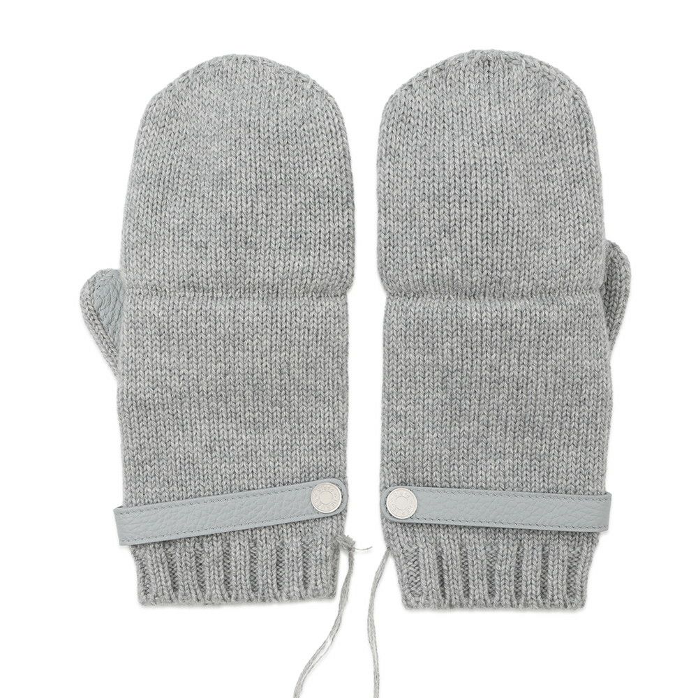 エルメス グローブ ボルチモア カシミヤ レザー サイズM HERMES 2way手袋