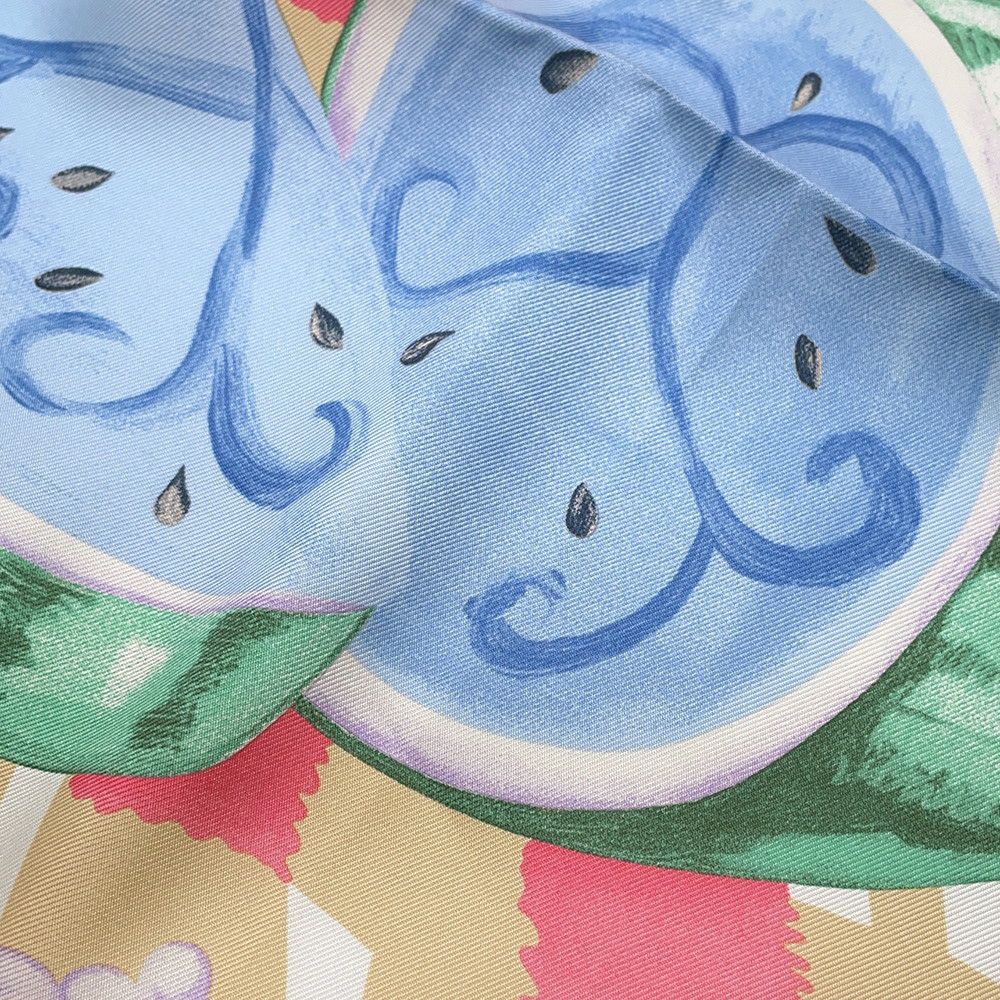 エルメス スカーフ カレ90 草上のカレ Un Carre sur l'Herbe HERMES シルク 2025春夏