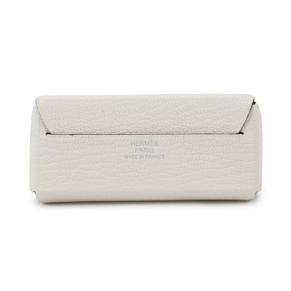 エルメス リップケース  ミロワール ナタ シェブルミゾル W刻印 HERMES ポーチ