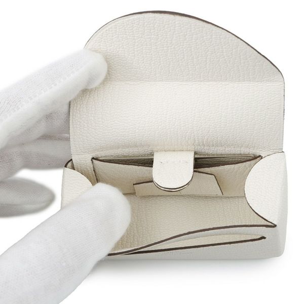 エルメス リップケース  ミロワール ナタ シェブルミゾル W刻印 HERMES ポーチ