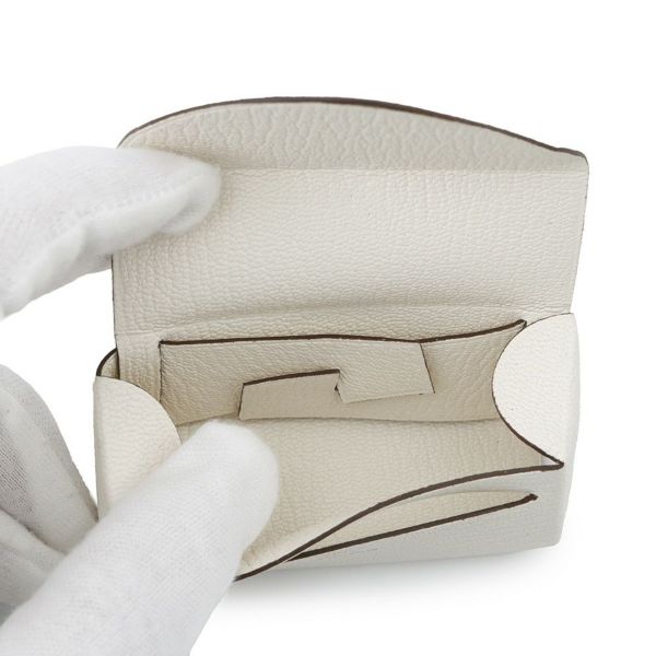 エルメス リップケース  ミロワール ナタ シェブルミゾル W刻印 HERMES ポーチ