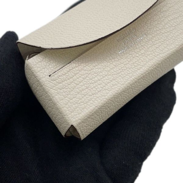 エルメス リップケース  ミロワール ナタ シェブルミゾル W刻印 HERMES ポーチ