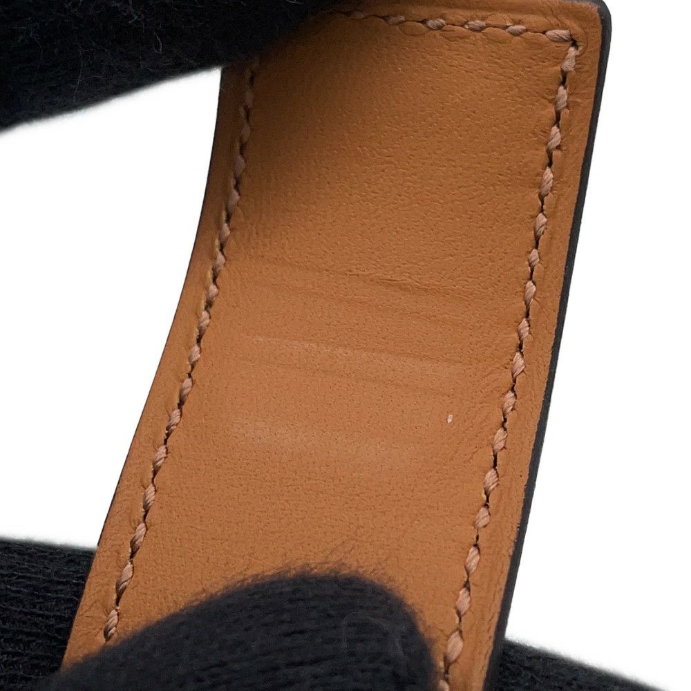 エルメス ブレスレット コリエ・ド・シアン 24 オンブレ/ゴールド金具 リザードナチュラ W刻印 サイズT2