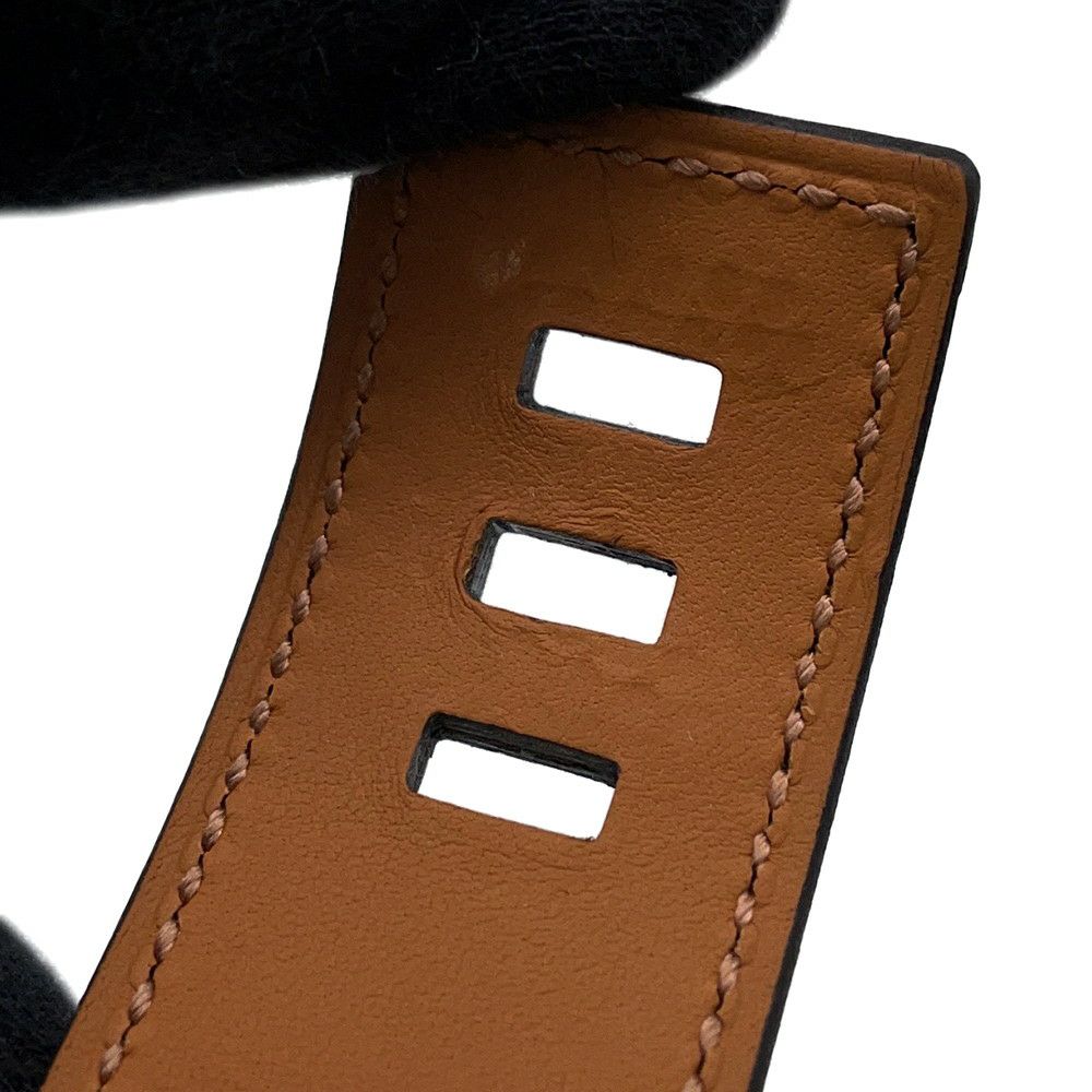 エルメス ブレスレット コリエ・ド・シアン 24 オンブレ/ゴールド金具 リザードナチュラ W刻印 サイズT2