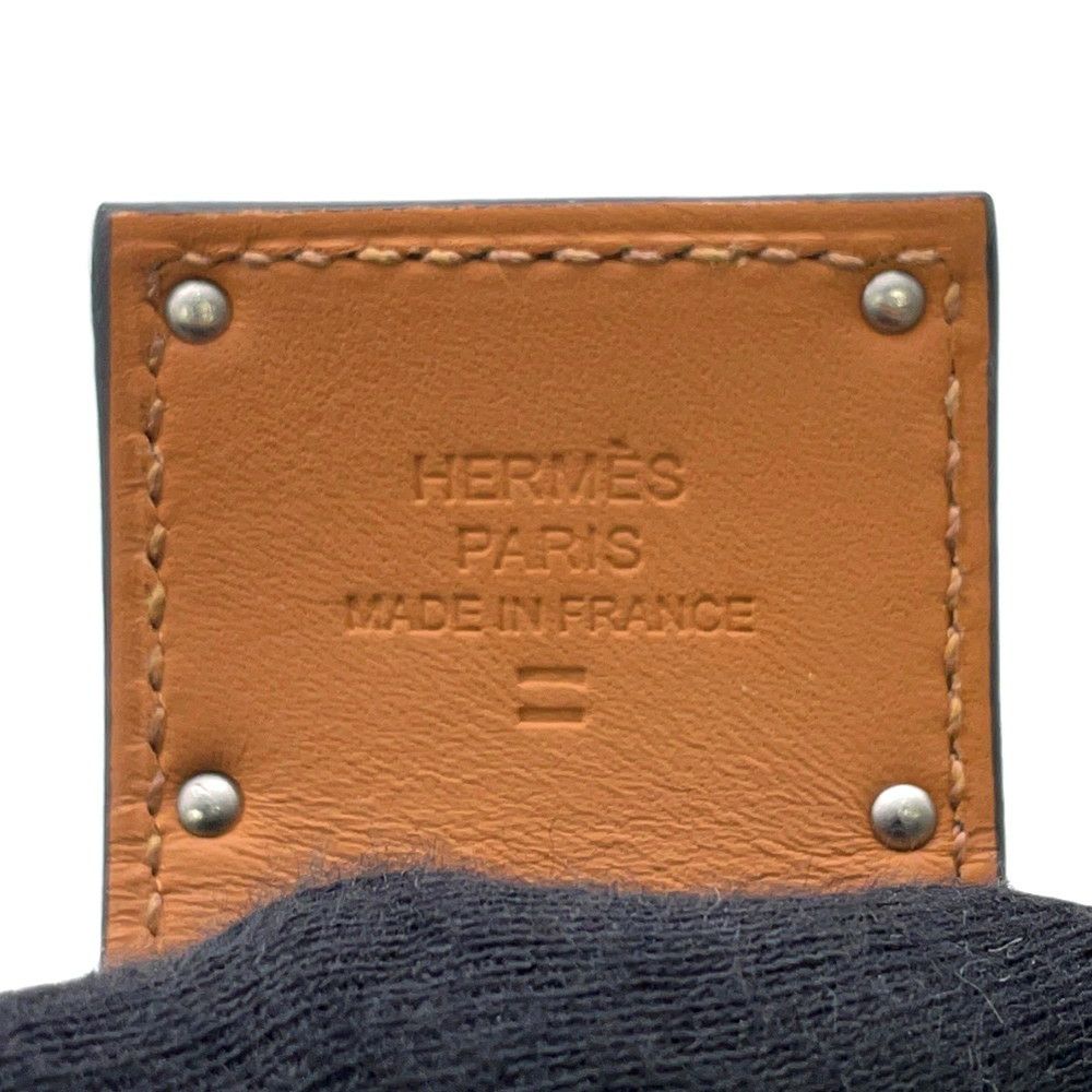 エルメス ブレスレット ケリードッグ オンブレ/シルバー金具 リザードナチュラ D刻印 サイズT2 HERMES アクセサリー