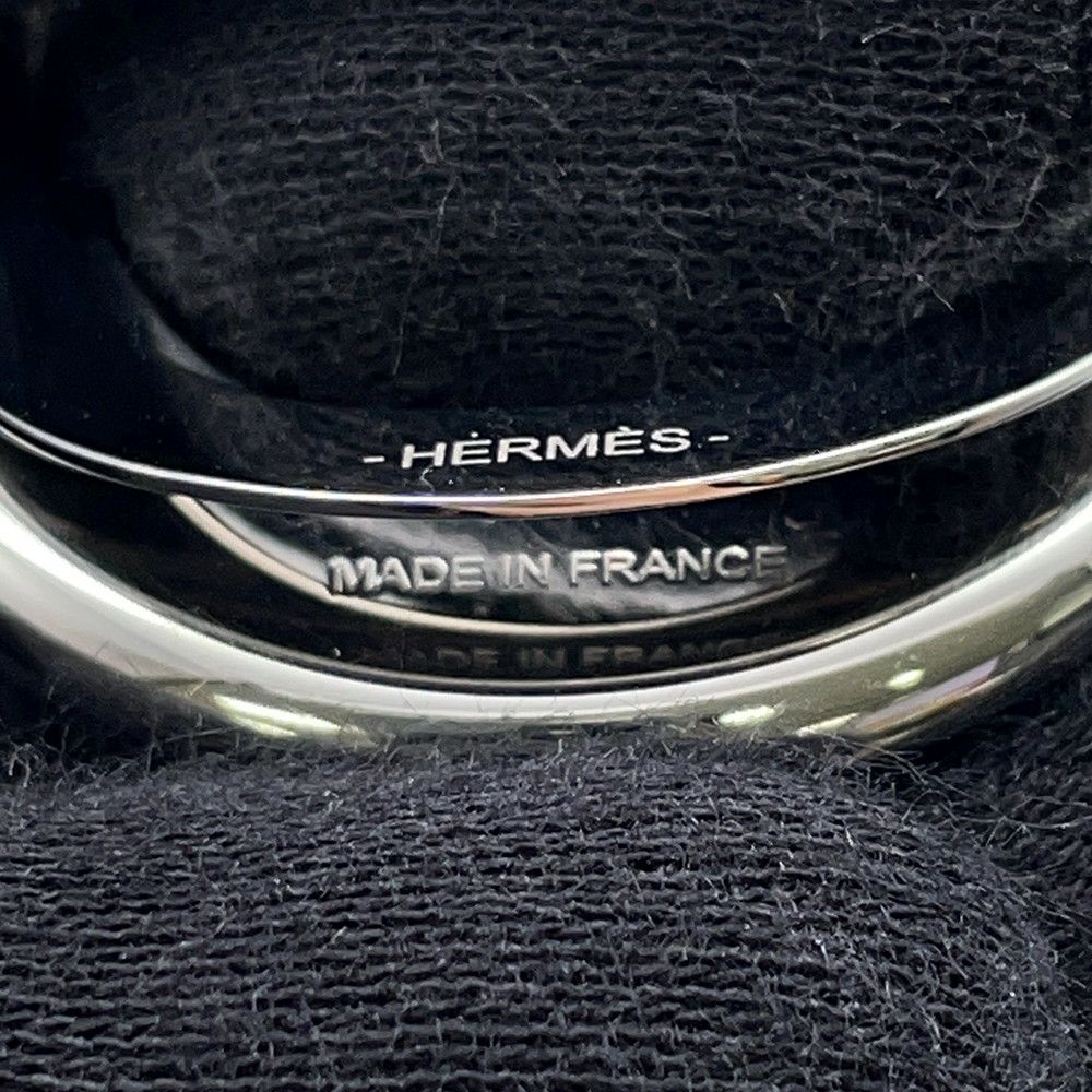 エルメス マネークリップ Luck シルバー HERMES 財布 メンズ ラック ホースシュー 馬蹄