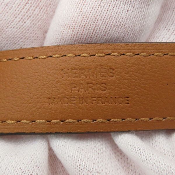 エルメス ケリーベルト18 ニューホワイト/ピンクゴールド金具 エプソン