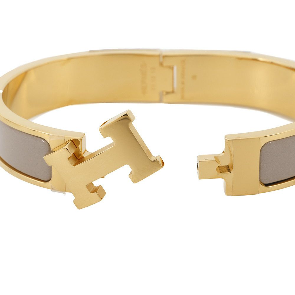 エルメス ブレスレット クリック H クリッククラックPM マロングラッセ/ゴールド金具 HERMES