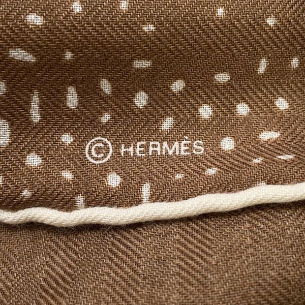 エルメス ストール カレ140 カレジェアン クレール・ドゥ・リュンヌ カシミヤ シルク 2023秋冬