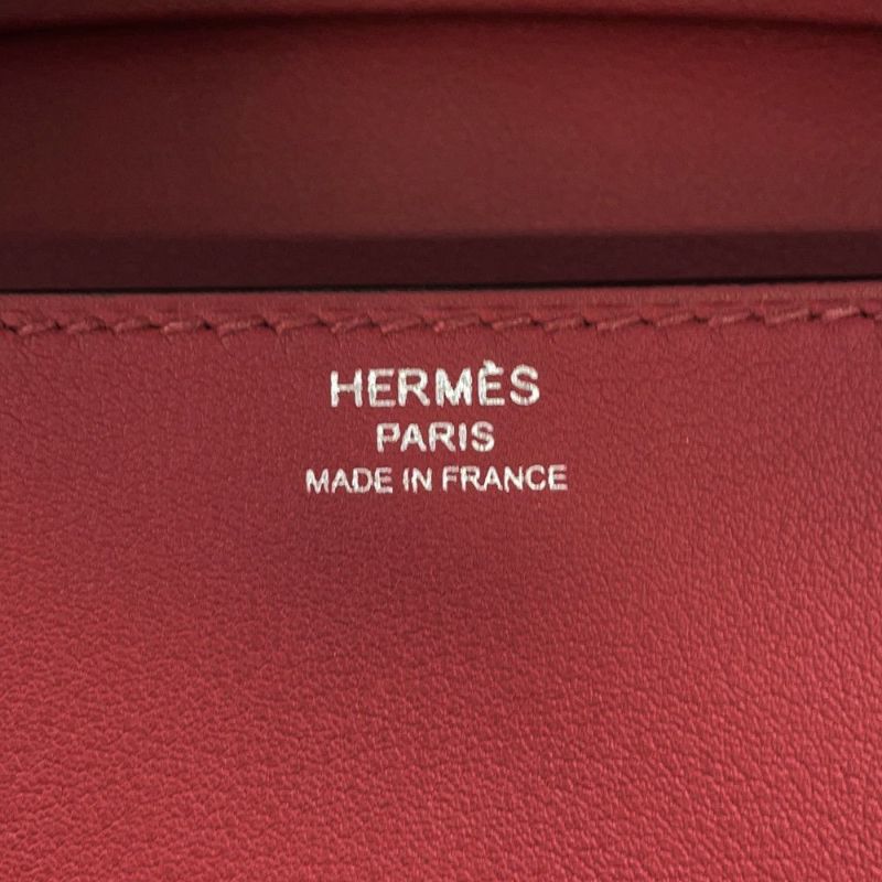 エルメス ポーチ トゥッティフルッティ 23 ルージュグレナ/シルバー金具 スイフト/タデラクト X刻印 HERMES リンゴ