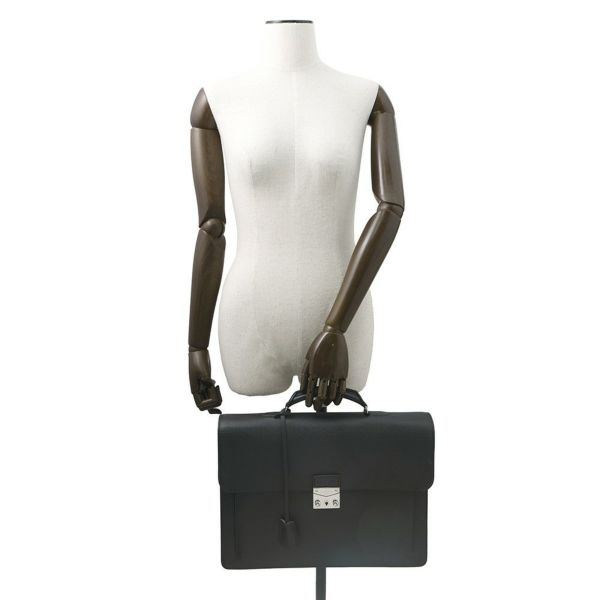 ルイヴィトン ビジネスバッグ タイガ アソシエ カルターブル LOUIS VUITTON BAG 書類バッグ ブリーフケース 黒 ブラック