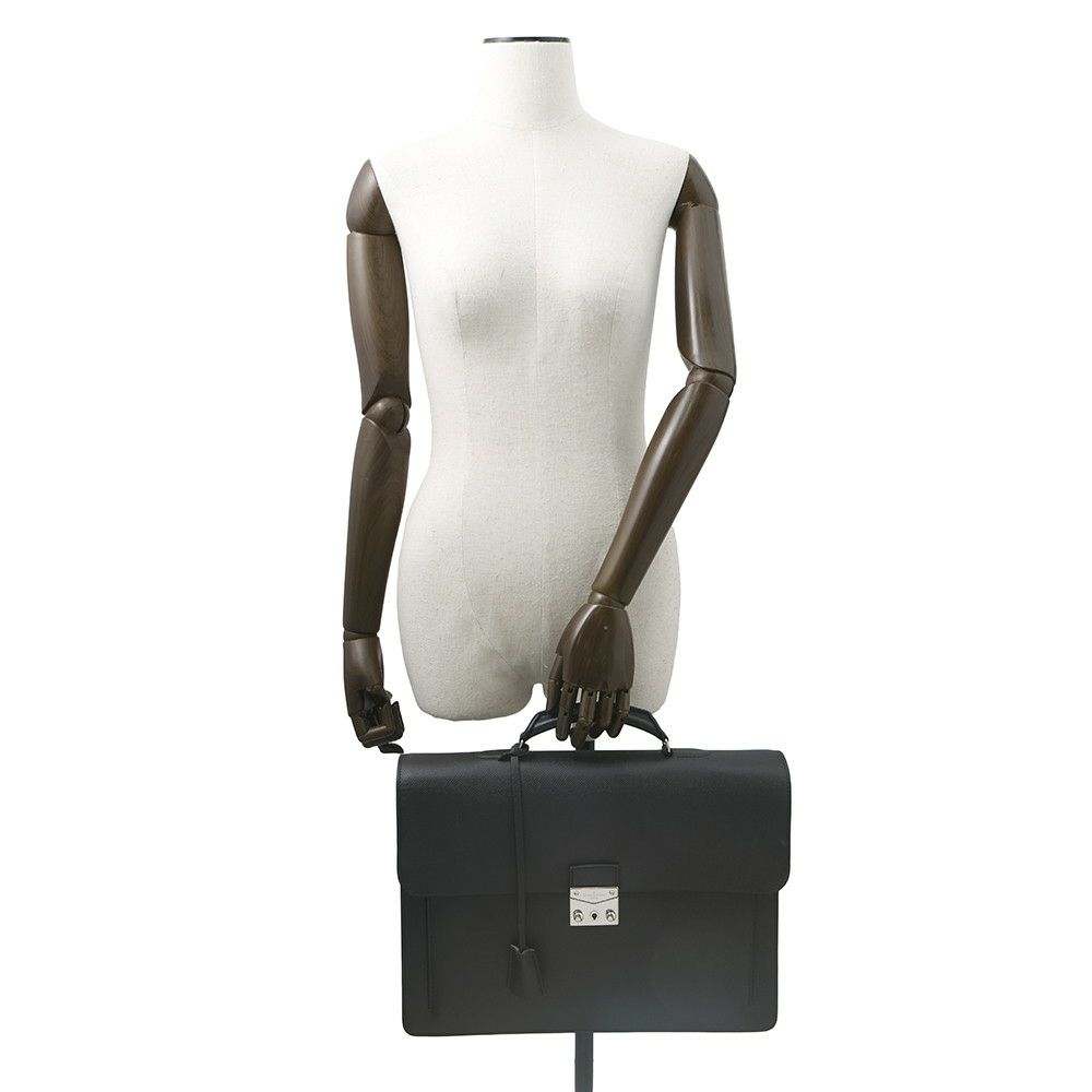 ルイヴィトン ビジネスバッグ タイガ アソシエ カルターブル LOUIS VUITTON BAG 書類バッグ ブリーフケース 黒 ブラック