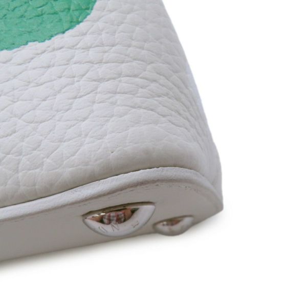 ルイヴィトン ハンドバッグ トリヨンレザー/ペインティッド ドット カプシーヌ LV×YK BB M21637 2way 草間弥生 コラボ 白