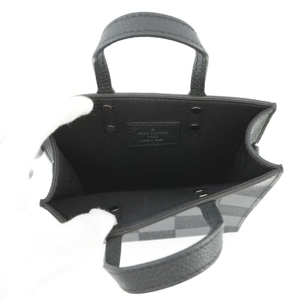ルイヴィトン ハンドバッグ ダミエ・チェッカーボード サックプラXS N60479 2wayショルダーバッグ ヴァージル･アブロー ブラック 黒