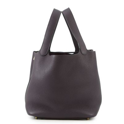 数回使用のみ‼︎ HERMES エルメス ピコタンロックMM アネモネ Z刻印 エルメス ハンドバッグ ピコタンロックMM アネモネ/シルバー金具