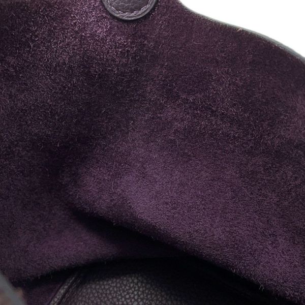 エルメス ハンドバッグ ピコタンロックMM カシス/ゴールド金具 トリヨンクレマンス D刻印