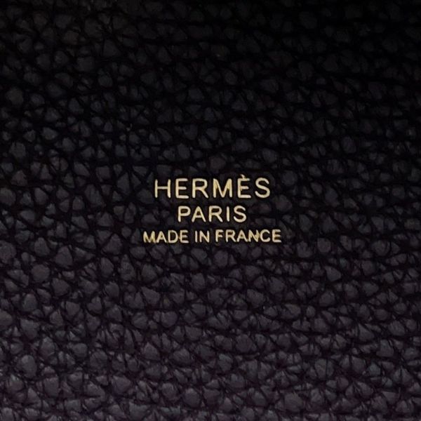 エルメス ハンドバッグ ピコタンロックMM カシス/ゴールド金具 トリヨンクレマンス D刻印