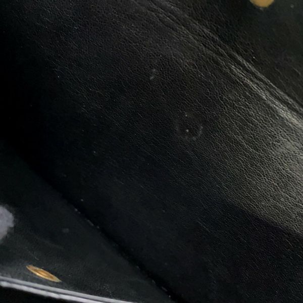 エルメス ハンドバッグ ブラック/ゴールド金具 オーストリッチ 〇D刻印 HERMES バッグ 黒