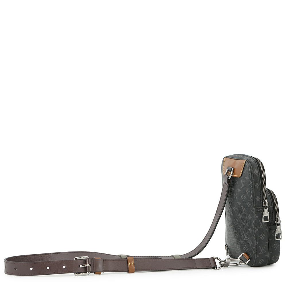 ルイヴィトン ボディバッグ モノグラム・エクリプス アマゾン・スリングバッグ M45439 ブラック 黒