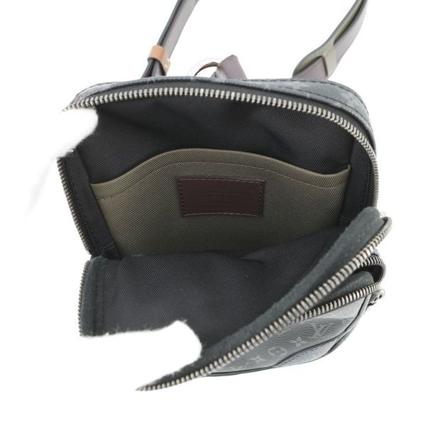 ルイヴィトン ボディバッグ モノグラム・エクリプス アマゾン・スリングバッグ M45439 ブラック 黒