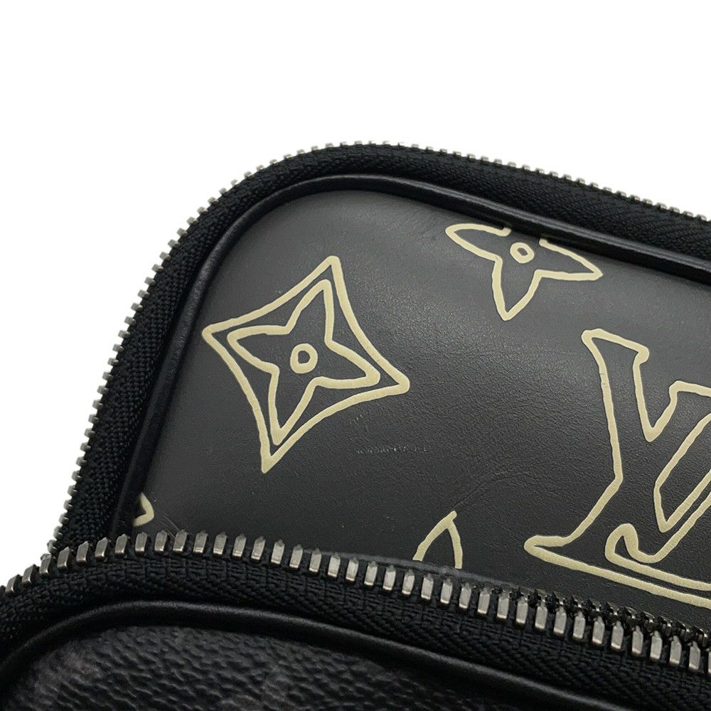 ルイヴィトン ボディバッグ モノグラム・エクリプス アマゾン・スリングバッグ M45439 ブラック 黒