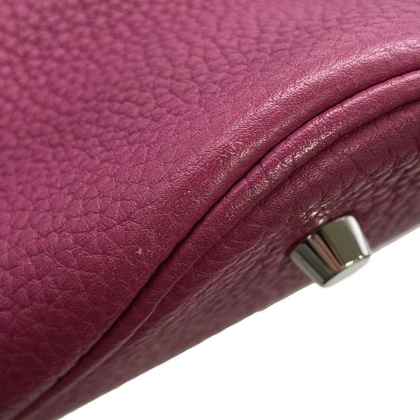 エルメス ハンドバッグ ピコタンロックGM ローズパープル/シルバー金具 トリヨンクレマンス T刻印