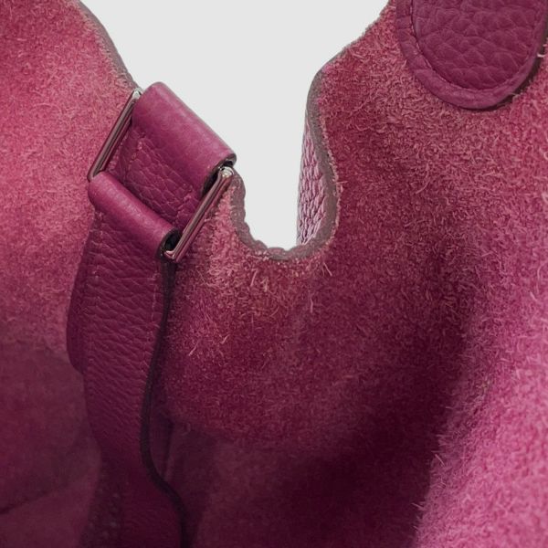 エルメス ハンドバッグ ピコタンロックGM ローズパープル/シルバー金具 トリヨンクレマンス T刻印