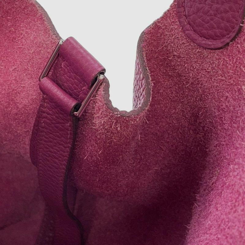 エルメス ハンドバッグ ピコタンロックGM ローズパープル/シルバー金具 トリヨンクレマンス T刻印