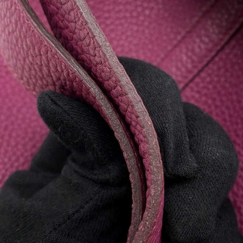 エルメス ハンドバッグ ピコタンロックGM ローズパープル/シルバー金具 トリヨンクレマンス T刻印