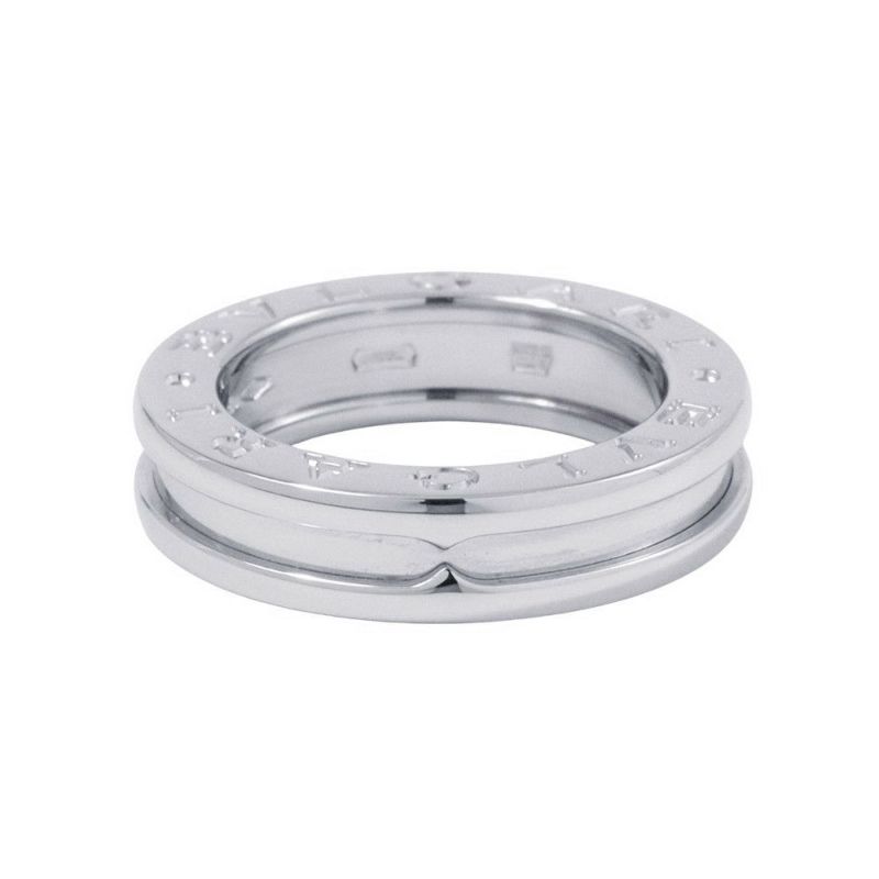 ブルガリ リング ビーゼロワン B-zero1 1バンド K18WGホワイトゴールド サイズ46 346566 BVLGARI 指輪 ジュエリー