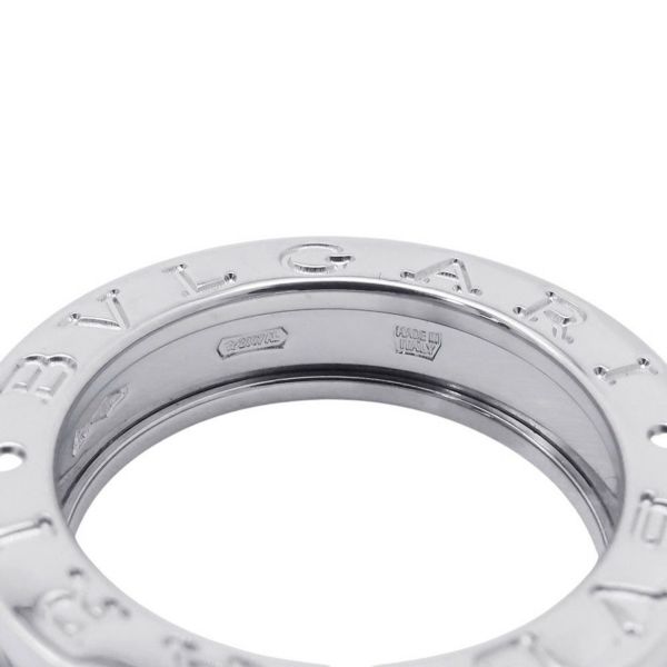 ブルガリ リング ビーゼロワン B-zero1 1バンド K18WGホワイトゴールド サイズ46 346566 BVLGARI 指輪 ジュエリー