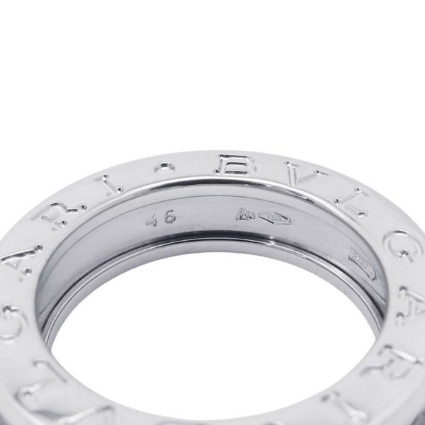 ブルガリ リング ビーゼロワン B-zero1 1バンド K18WGホワイトゴールド サイズ46 346566 BVLGARI 指輪 ジュエリー
