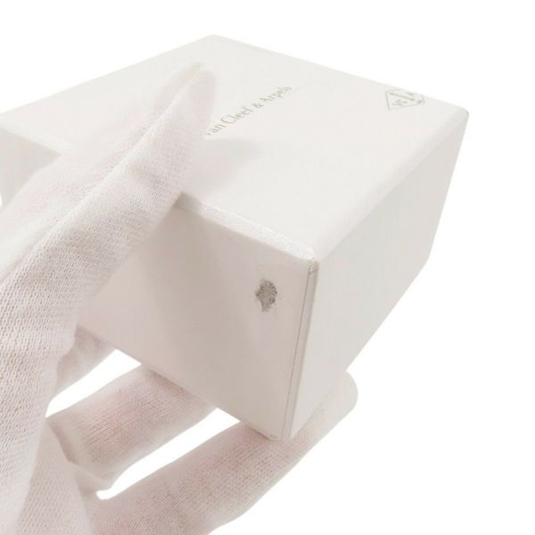 ヴァンクリーフ&アーペル ピアス ヴィンテージ アルハンブラ イヤリング マザーオブパール K18WGホワイトゴールド VCARF48600