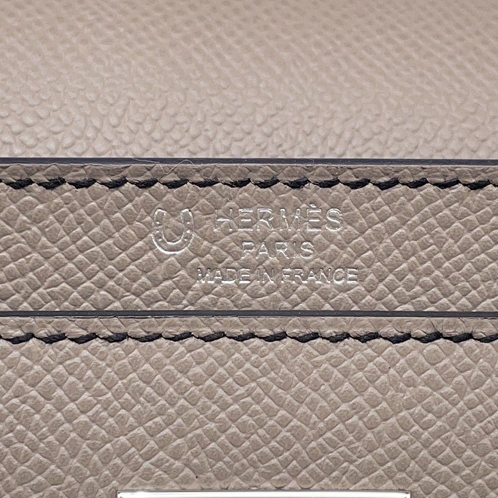 エルメス ビジネスバッグ ケリー デペッシュ36 グリアスファルト/ブラック/シルバー金具 エプソン W刻印 メンズ SPO