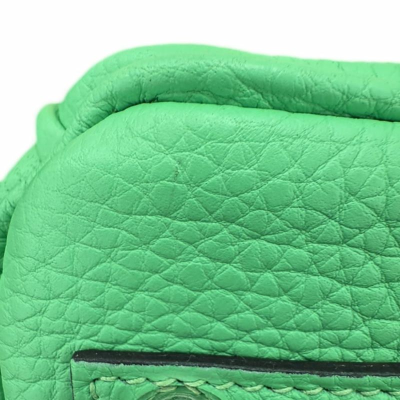 エルメス バーキン25 ヴェールコミック/シルバー金具 トゴ W刻印HERMES Birkin ハンドバッグ