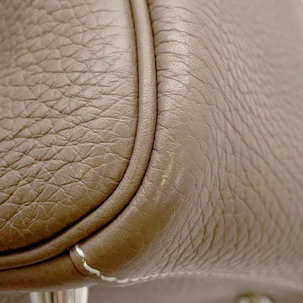 エルメス ハンドバッグ リンディ26  エトゥープ/シルバー金具 トリヨンクレマンス A刻印 2wayショルダー