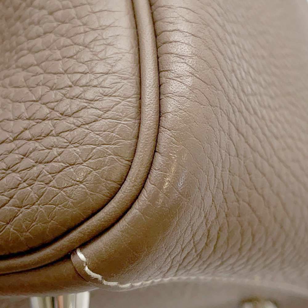 エルメス ハンドバッグ リンディ26  エトゥープ/シルバー金具 トリヨンクレマンス A刻印 2wayショルダー