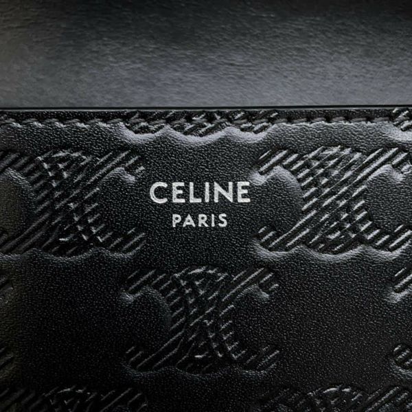 セリーヌ ショルダーバッグ トリオンフ ホリゾンタル スリーブ 10K773FQD CELINE バッグ 黒