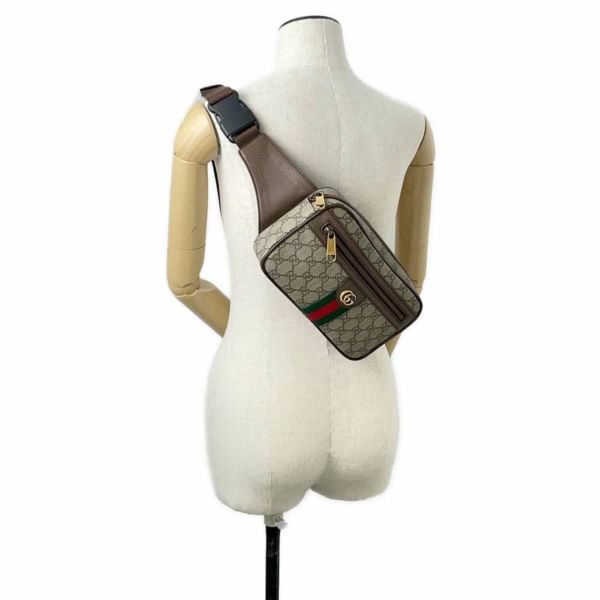 グッチ ボディバッグ GGスプリーム オフィディア GG ベルトバッグ 574796 GUCCI ウエストバッグ ウエストポーチ メンズ