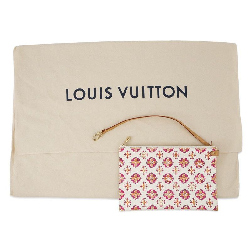 ルイヴィトン トートバッグ モノグラム・タイル/バイ・ザ・プール ネヴァーフルMM M25317 ヴィトン バッグ