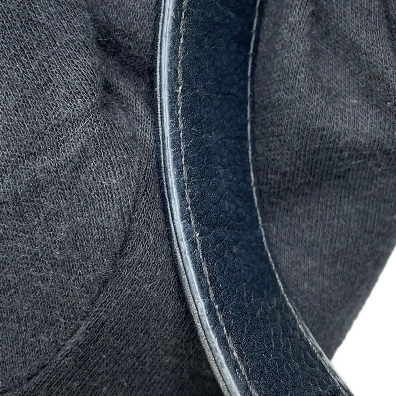 シャネル トートバッグ ココマーク チョコバー キャビアスキン 黒