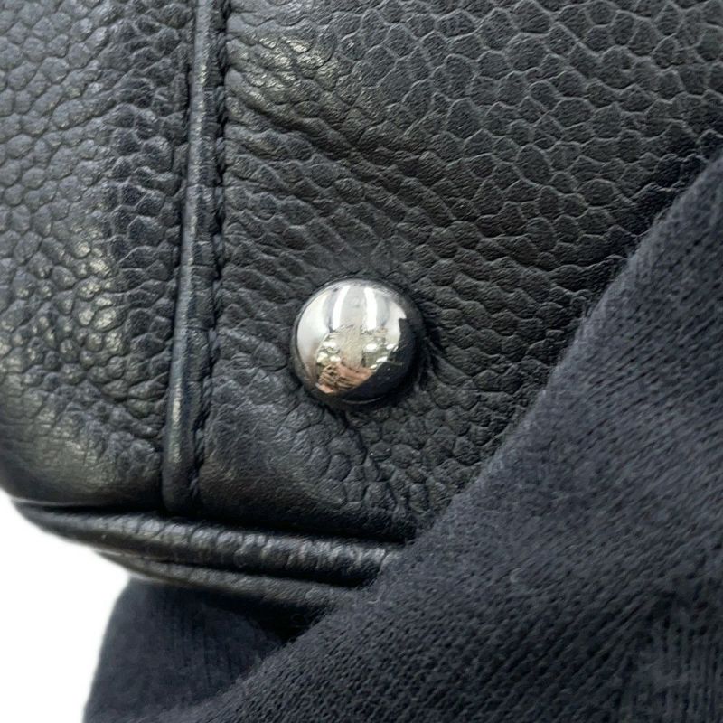 シャネル トートバッグ ココマーク チョコバー キャビアスキン 黒