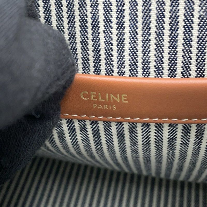 セリーヌ ハンドバッグ カバ タイス スモール キャンバス 199162FU5 CELINE 2way ストライプ