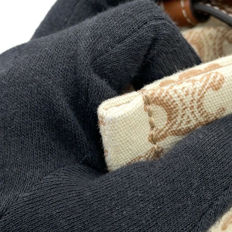 セリーヌ ハンドバッグ トリオンフ カバ タイス スモール キャンバス 199162 CELINE 2way