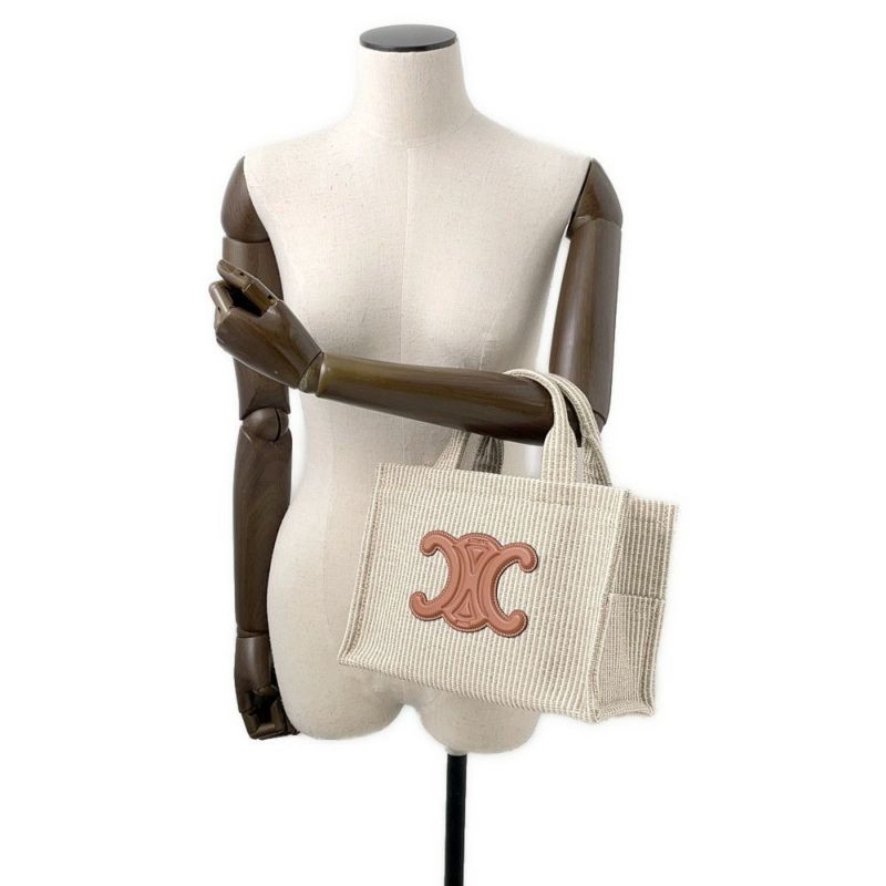 セリーヌ ハンドバッグ スモール カバ タイス キャンバス 199162 CELINE 2way